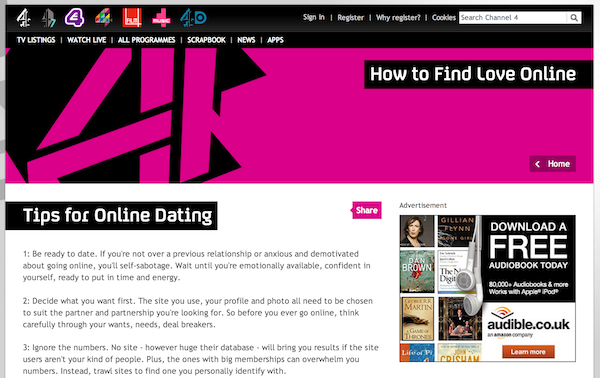 Tips for Online Dating